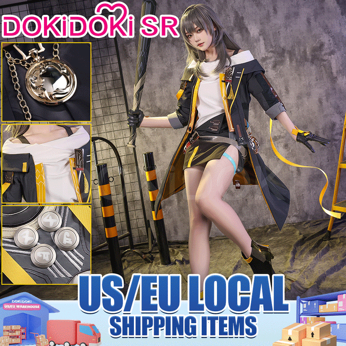 【US/EU LOCAL SHIPPING 】DokiDoki-SR Game Honkai: Star Rail Cosplay Trailblazer Stelle Costume