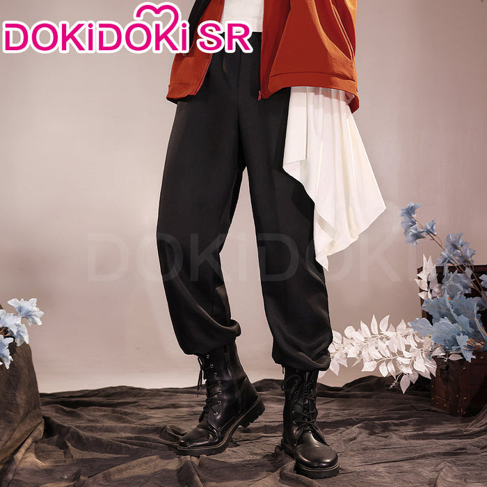 【US/EU LOCAL SHIPPING】DokiDoki-SR Anime Cosplay Red Costume / Wig