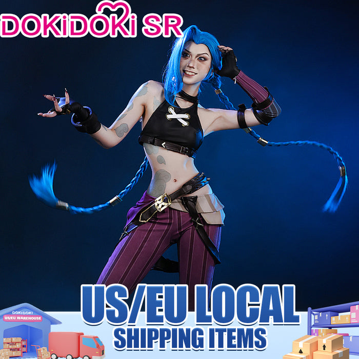 【US/EU LOCAL SHIPPING】【Size S-2XL】DokiDoki-SR Game Cosplay Costume / Wig