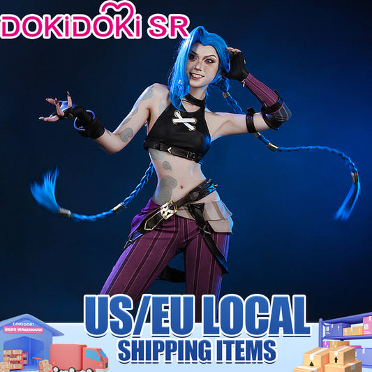 【US/EU LOCAL SHIPPING】【Size S-2XL】DokiDoki-SR Game Cosplay Costume / Wig