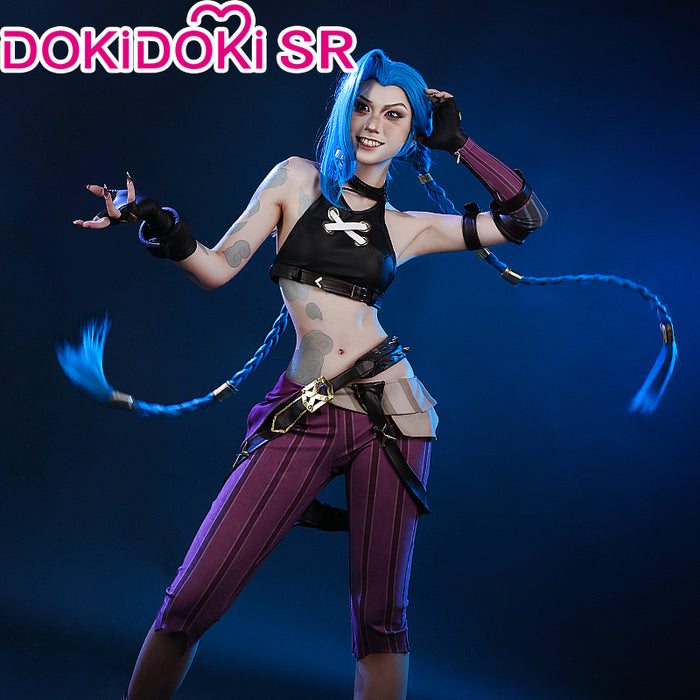 【US/EU LOCAL SHIPPING】【Size S-2XL】DokiDoki-SR Game Cosplay Costume / Wig