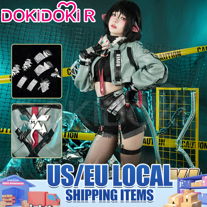 【US/EU LOCAL SHIPPING】【Size S-3XL】Dokidoki-R Game Zenless Zone Zero Cosplay Jane Doe Costume