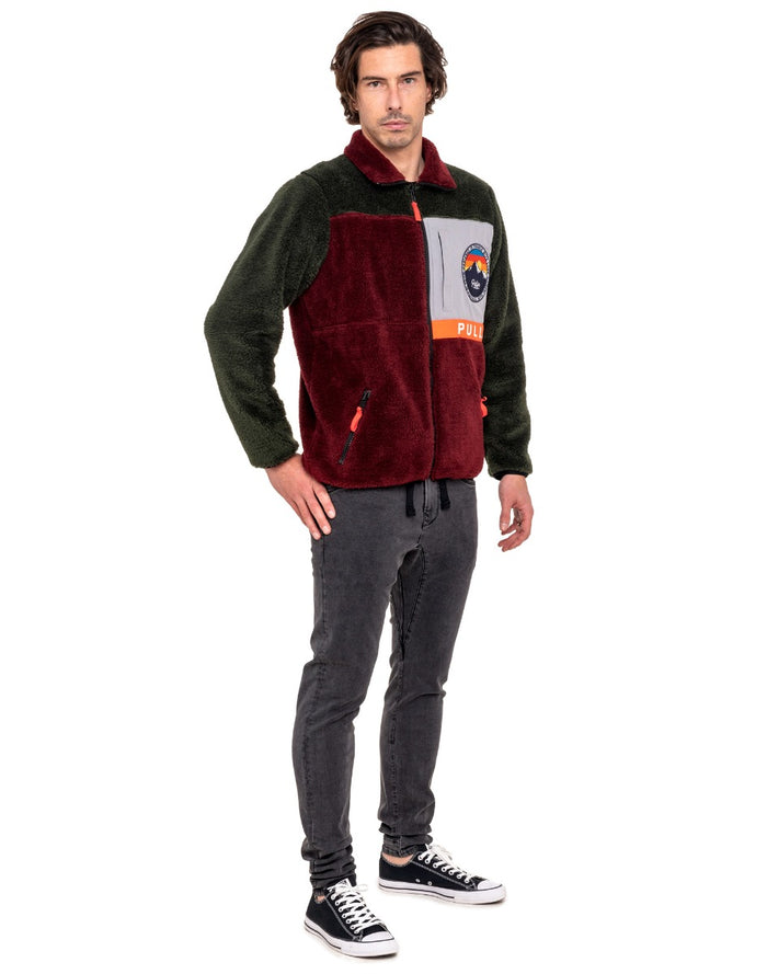 veste homme artik brick PULLIN en polyester