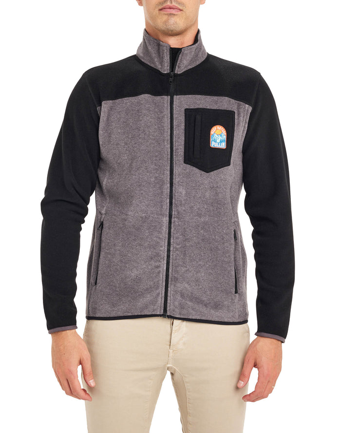 veste polaire dark PULLIN en polyester