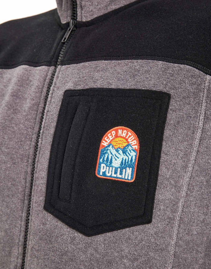 veste polaire dark PULLIN en polyester
