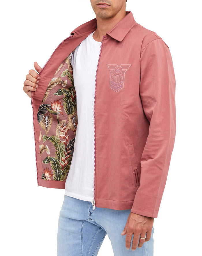 veste rose PULLIN en coton