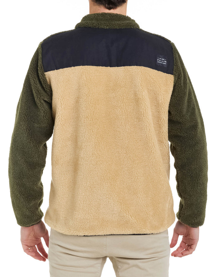 veste sherpa charvet PULLIN en polyester