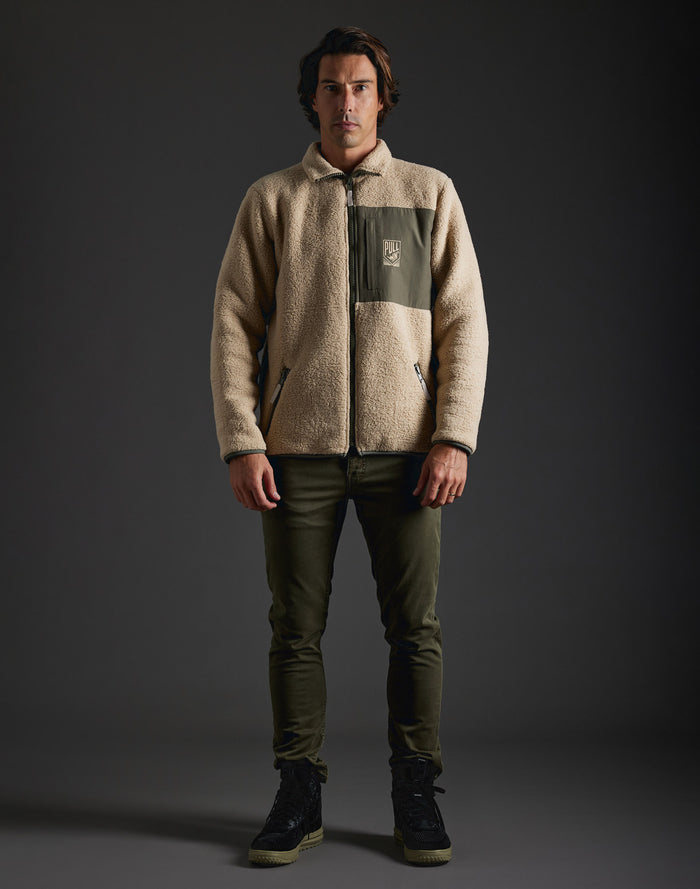 veste sherpa corebaye PULLIN en polyester