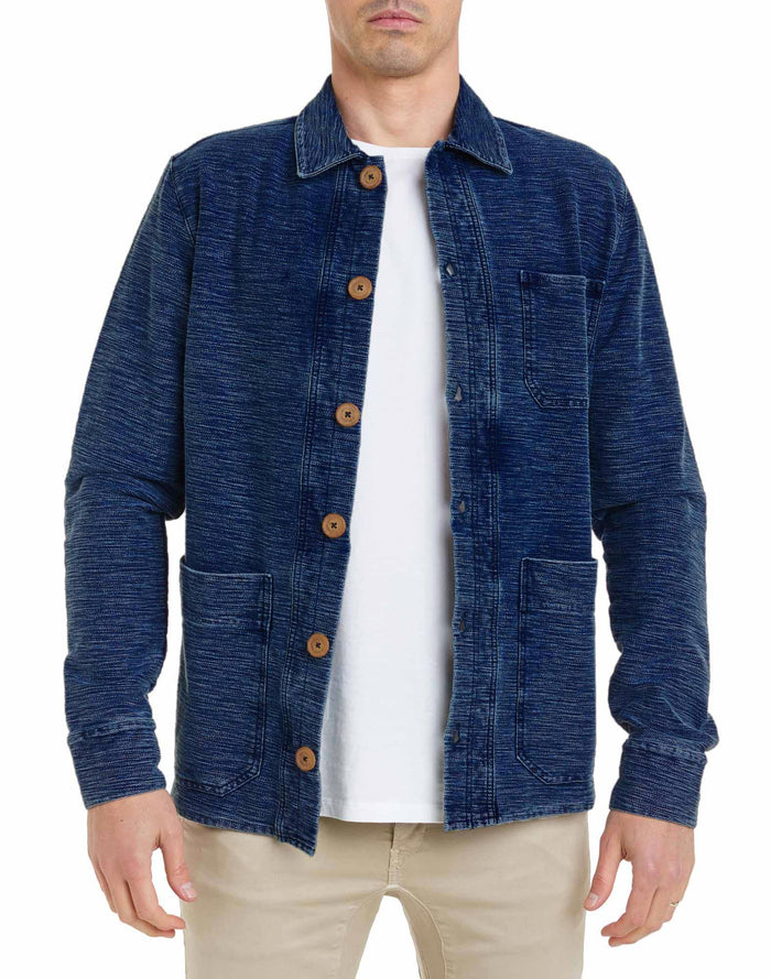 veste worker denim PULLIN en coton