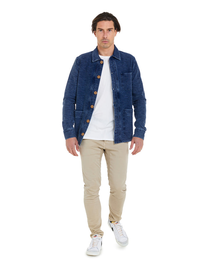 veste worker denim PULLIN en coton
