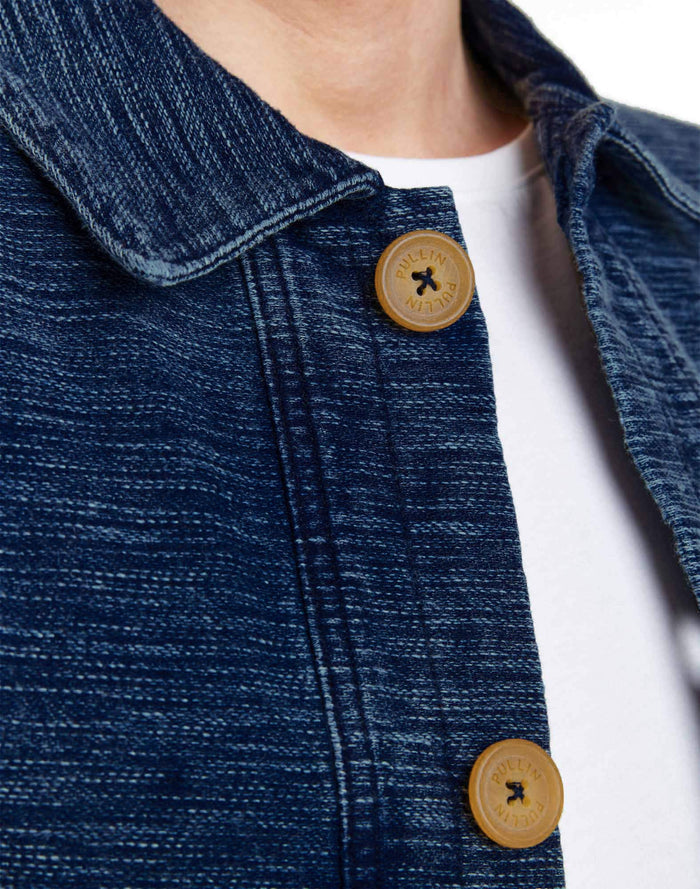 veste worker denim PULLIN en coton