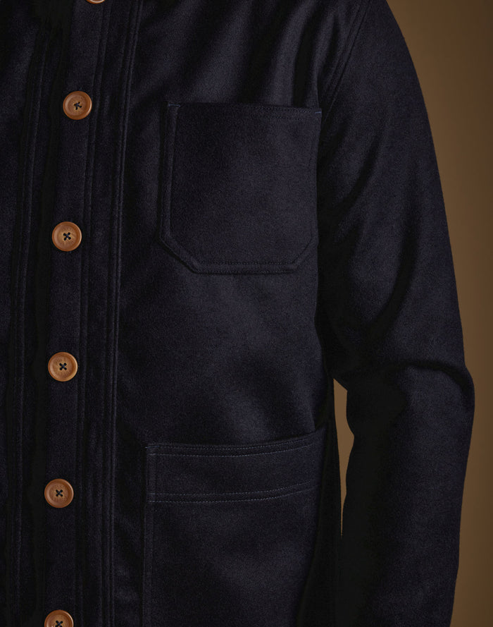 veste worker dknavy PULLIN en polyester