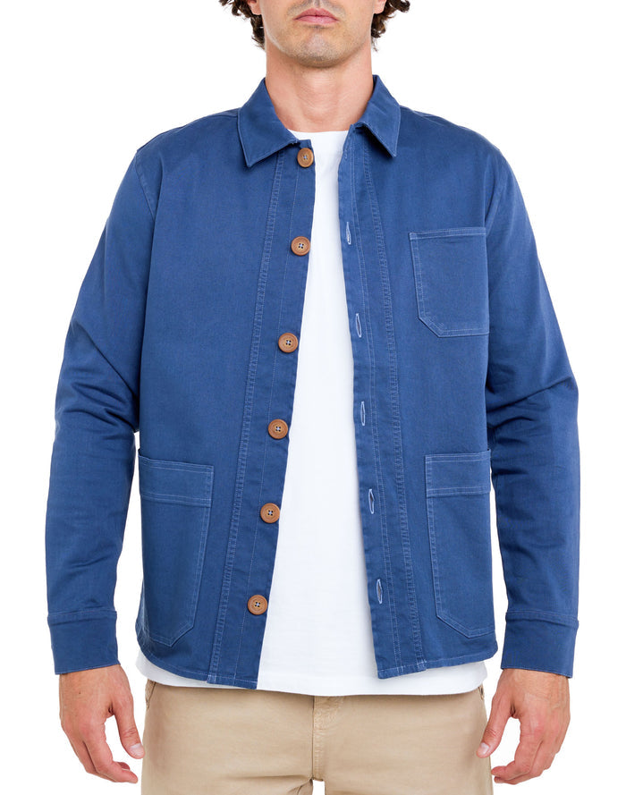 veste worker nightshadow PULLIN en coton