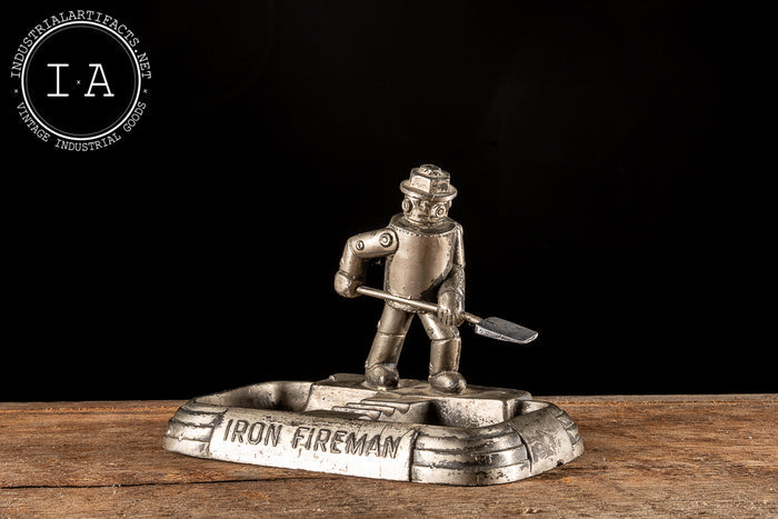 Vintage Iron Fireman Ashtray