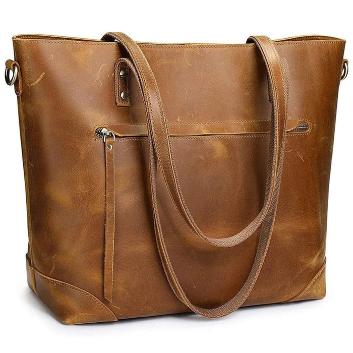 Vintage Leather Carrying Bag