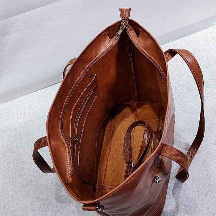 Vintage Leather Carrying Bag