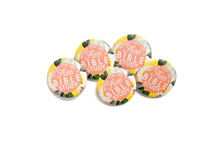Vintage Lemons Ask Me About A Free Bible Study Pins - GINGERS