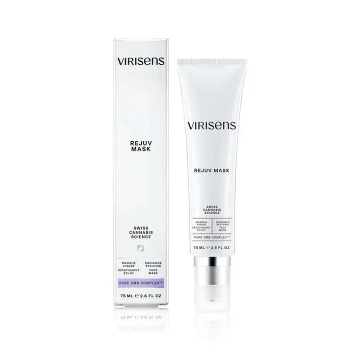 Masque visage défatiguant éclat Virisens Rejuv Mask CBD - Tube 75ml Swiss Cannabis Science