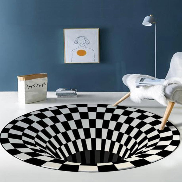 Virtex illusion carpet - 3D carpet for a more playful living space!