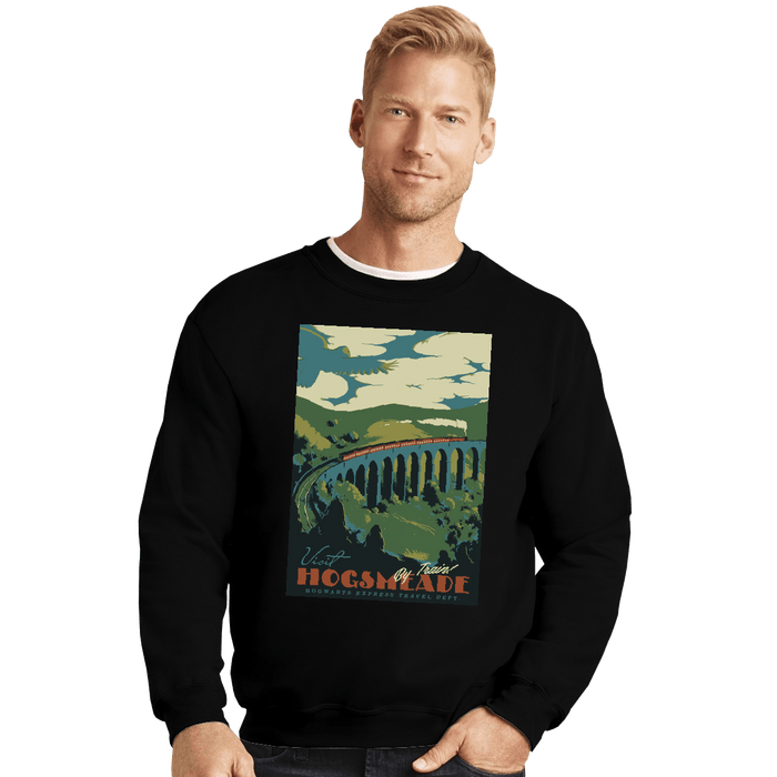 Crewneck Sweater, Unisex / Small / Black