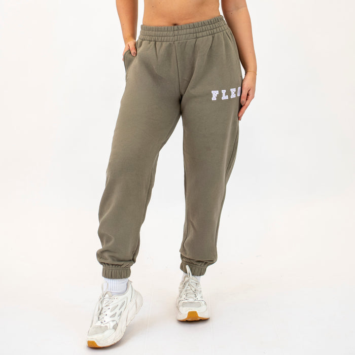 Neutral Olive Weekender Jogger | FLEO