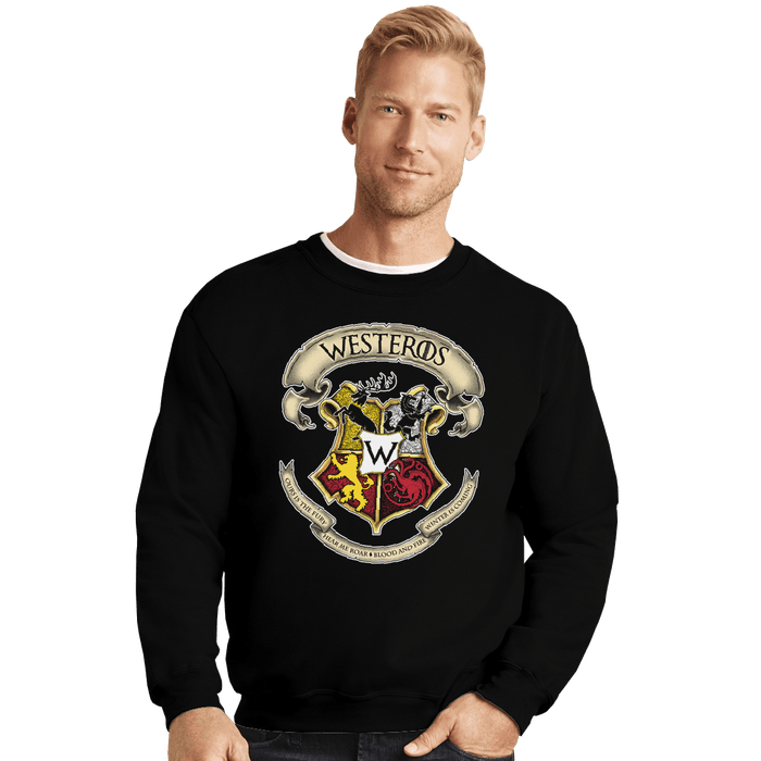 Crewneck Sweater, Unisex / Small / Black