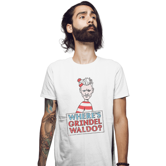 Shirts Fitted Shirts, Mens / Small / White Where's Grindelwaldo