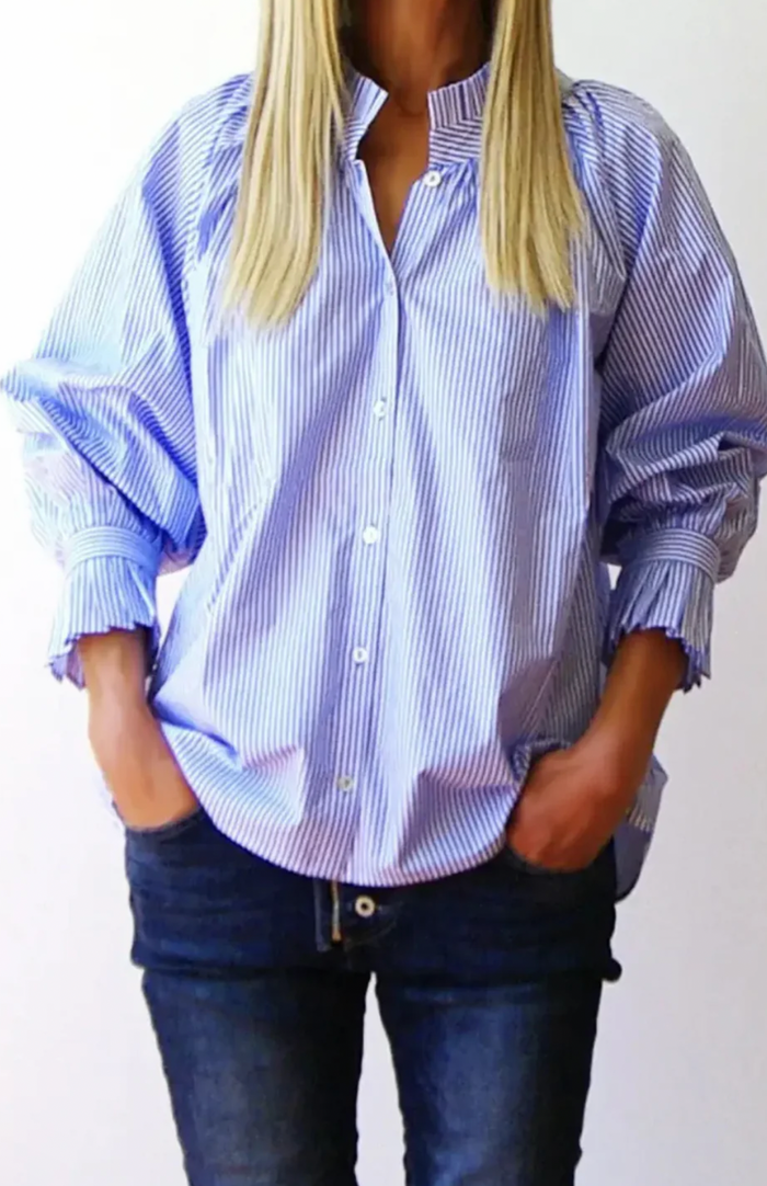 Who’s Charlie- Poppy Digital Print Shirt