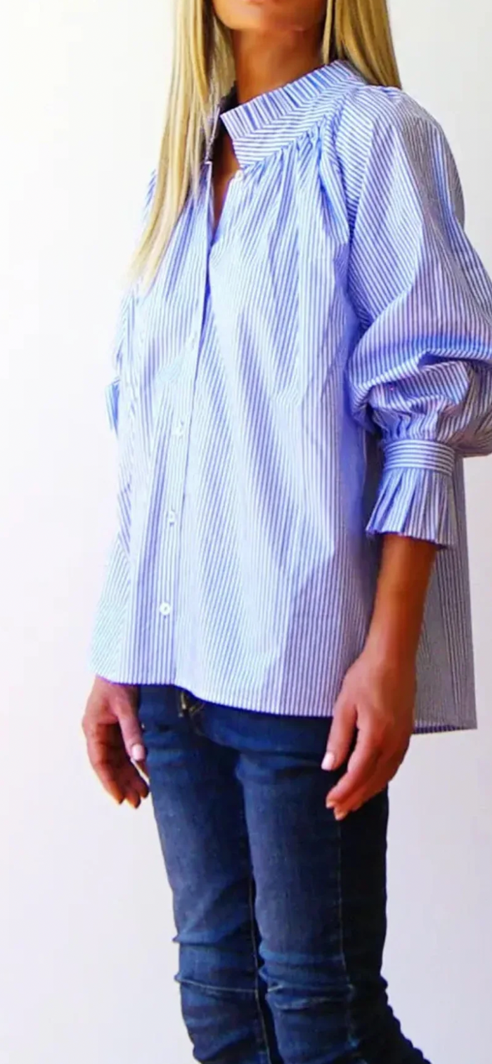 Who’s Charlie- Poppy Digital Print Shirt