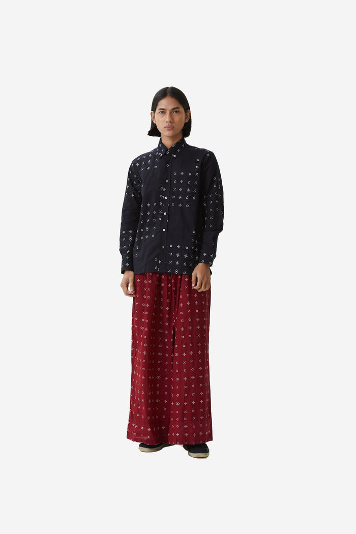 "Wiji-Zigzag" - Long Sleeve Shirt