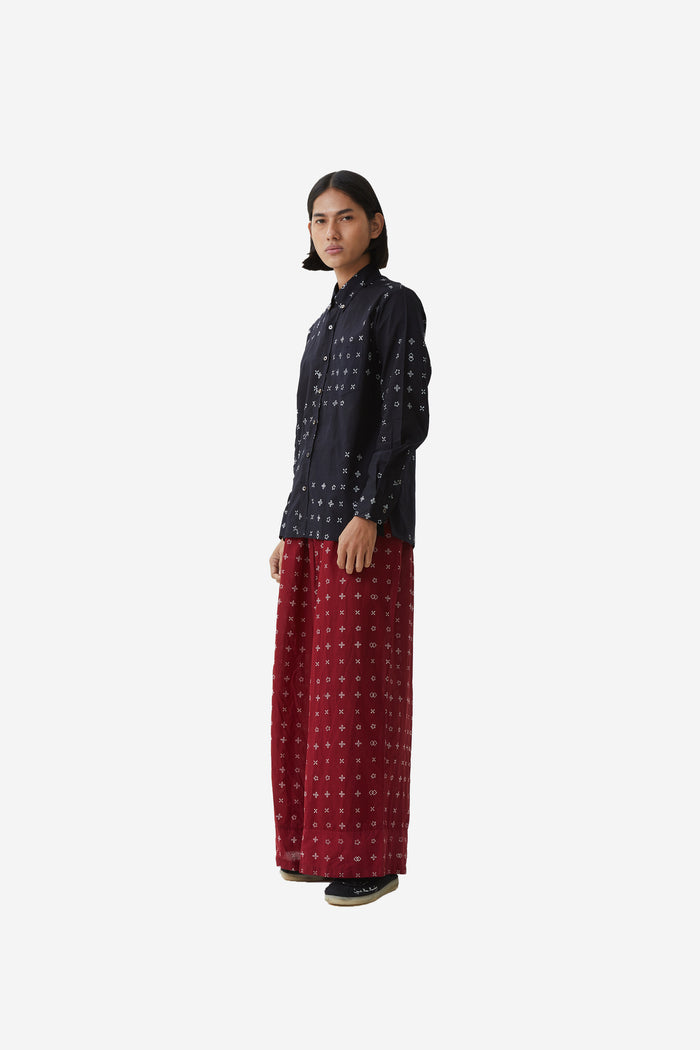 "Wiji-Zigzag" - Long Sleeve Shirt
