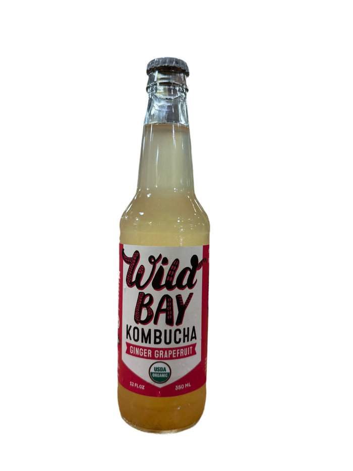 Wild Bay Kombucha Ginger Grapefruit 350ml (Wild Bay)