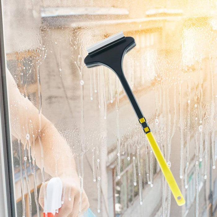 Window screen cleaning brush