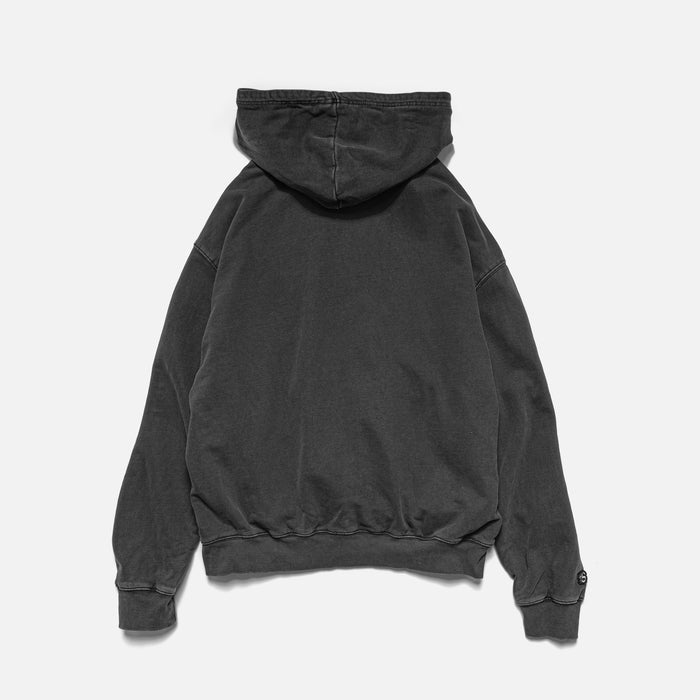 WINGS HOODIE - FADED BLACK | Back