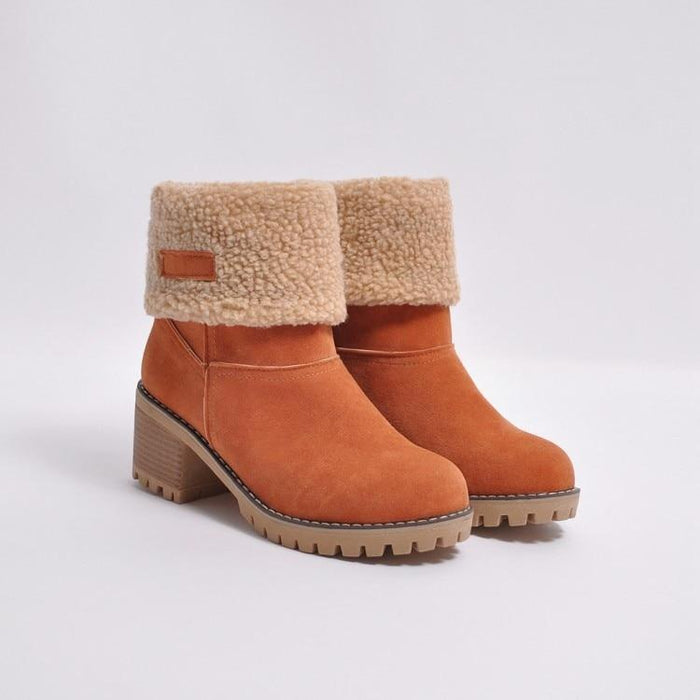 Winter Fur Warm Snow Boots