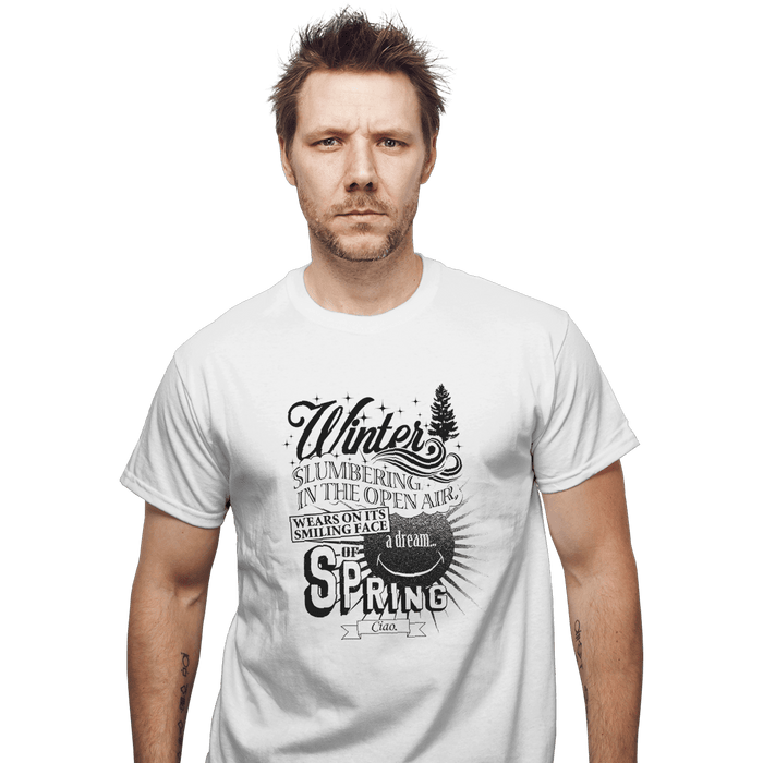 Shirts T-Shirts, Unisex / Small / White Winter