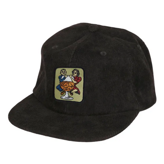 With a Friend 5 Panel Cap (Black)