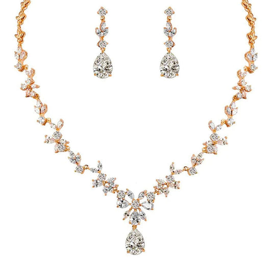 Women's Crystal Jewelry Set