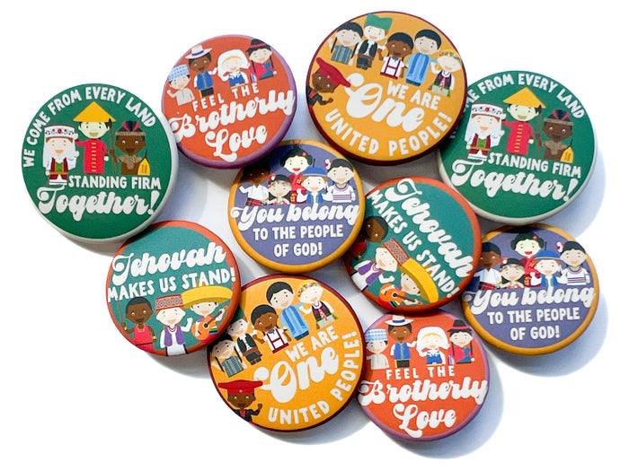 Worldwide Brotherhood Pins - GINGERS