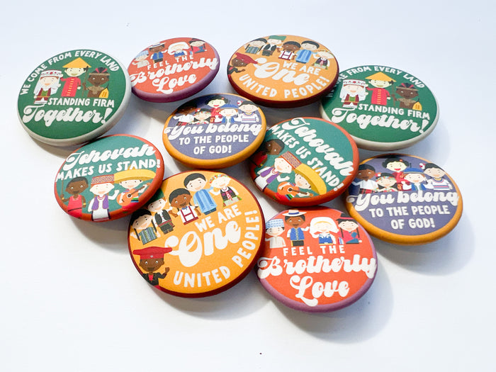 Worldwide Brotherhood Pins - GINGERS