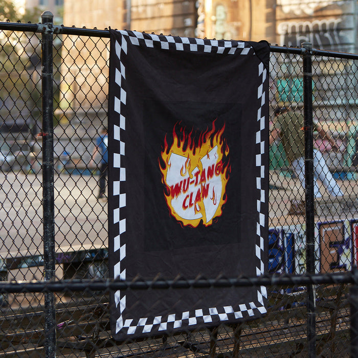 WU-TANG CLAN x SLOWTIDE - BLOCKS ON FIRE QUICK-DRY PICNIC BLANKET