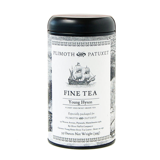 Young Hyson Fine Tea Tin