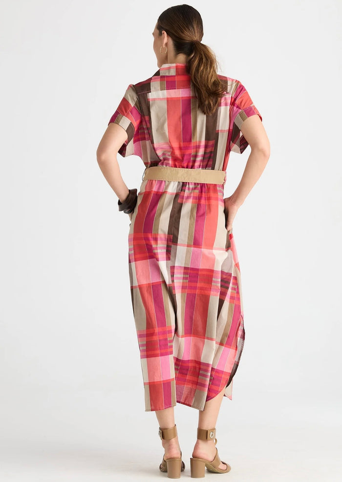 Zaket & Plover Checked Dress
