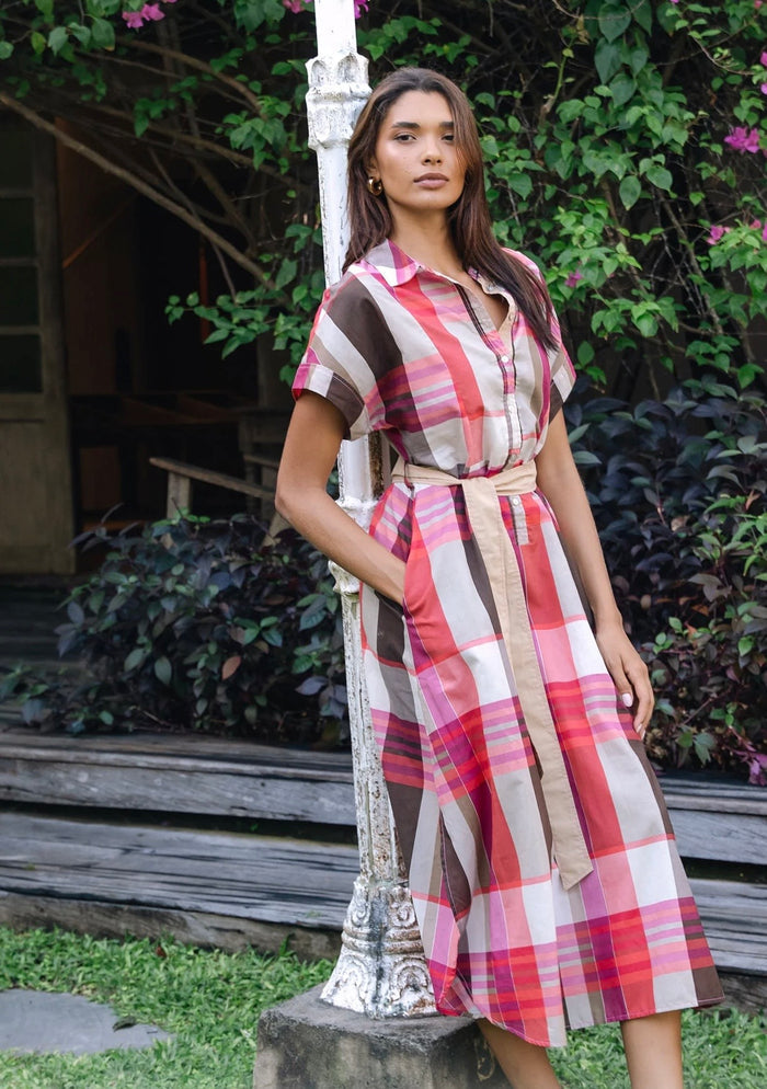 Zaket & Plover Checked Dress