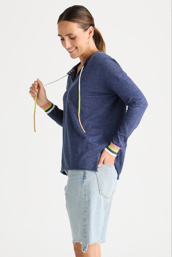 Zaket & Plover Island Tie Top Denim