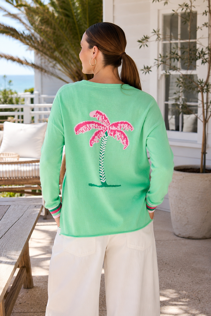Zaket & Plover Island Tie Top Mint Jelly